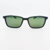 1-61.webp Lentes de sol Nivada color negro y detalles plateados con verde.